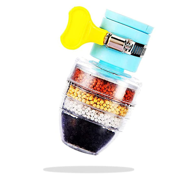 Tap Water Purifier Filter Faucet 6 Layer Carbon Activated Dust Chlorine Remover