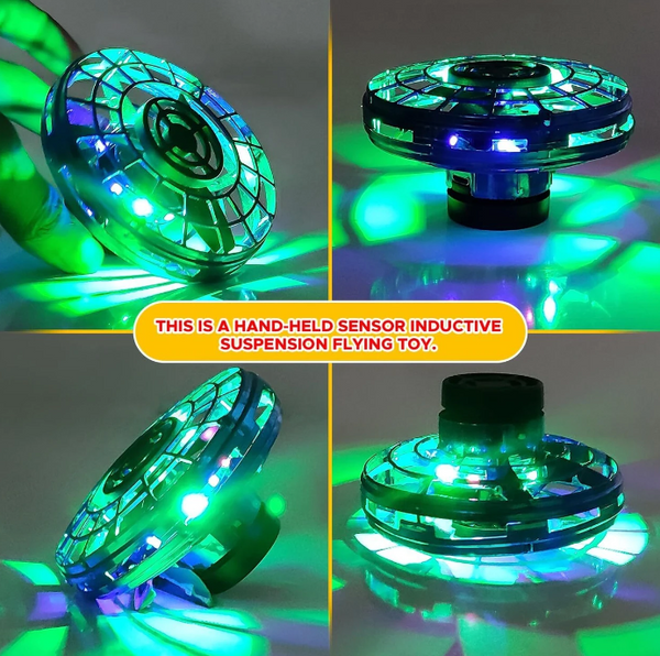 Mini UFO Flying Spinner Toy