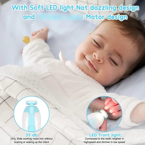 Electric Nail Trimmer Set For Baby