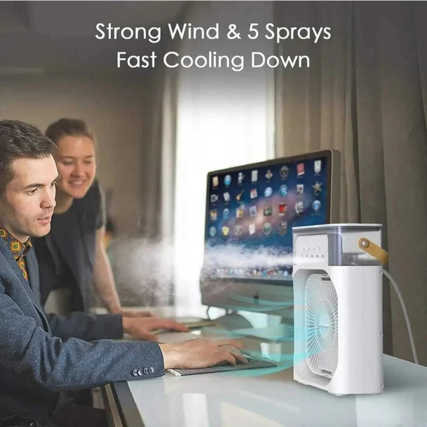 Mini mist ice cooler 🧊